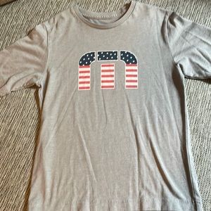 Boys Travis Mathew’s Tee, stars and strips design, size Medium